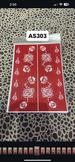 Henna Stencils high quality 