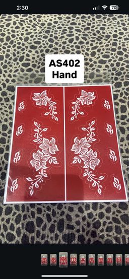 Henna Stencils high quality 