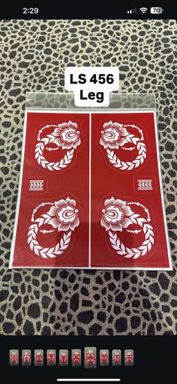 Henna Stencils high quality 
