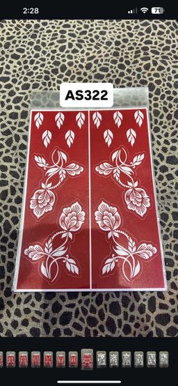 Henna Stencils high quality 