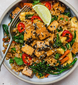 Arroz con Tofu (Panamanian Rice & Tofu) -FRIDAY