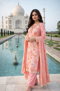 Cotton 3 pieces Suit