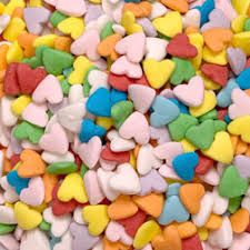 2401 BEADS HEART MULTI COLOR EDIBLE