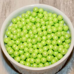 3014 BEADS LIGHT GREEN 6MM SPRINKLES