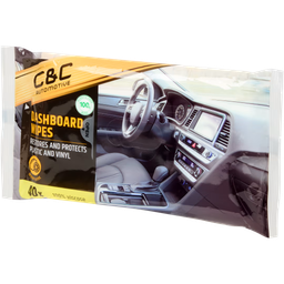 Lingettes humides pour voiture 40 pièces