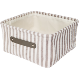 Panier de rangement en teddy 31x29x15 cm 