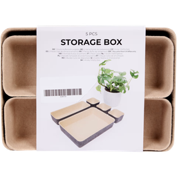 Bacs de rangement lot de 5 pièces