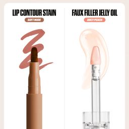 Huda Beauty - Makeout Sesh Lip Duo Peachy Nudes