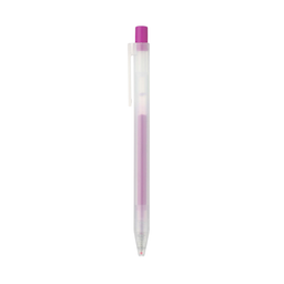 MUJI Smooth Gel Ink Ballpoint Pen Knock Type 0.5mm