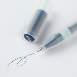 MUJI Smooth Gel Ink Ballpoint Pen Cap Type 0.38mm 