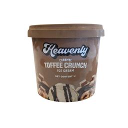 HEVENLY CARAMEL TOFFEE CRUNCH ICE CREAM 1L