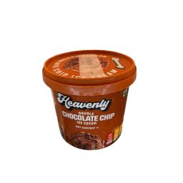 HEVENLY DOUBLE CHOCOLATE CHIP ICE CREAM 1L