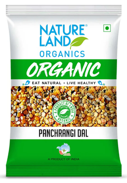 Nature Land Organic Panchrangi Dal 500g