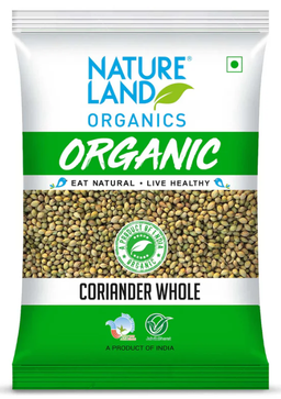 Nature Land Organic Coriander Whole 200g