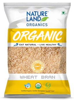 Nature Land Organic Wheat Bran 400g