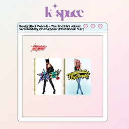 Seulgi (Red Velvet) - The 2nd Mini Album  ‘Accidentally On Purpose’ (Photobook Ver.)