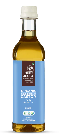Pure & Sure Castor Oil 250ml