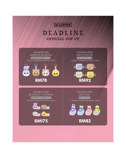 Blackpink Deadline Official Merch