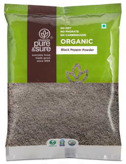Pure & Sure Organic Black pepper powder 100g