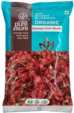 Pure & Sure Organic Byadgi Chilli whole 200g