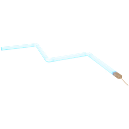 Barre lumineuse murale multicolore, 8 pièces