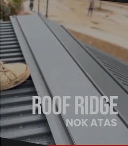 Aksesoris Genteng Alumunium Fluted Roof