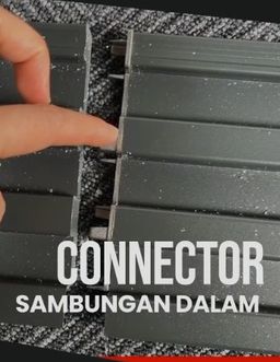 Aksesoris Genteng Alumunium Fluted Roof