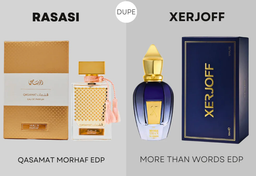 RASASI QASAMAT MORHAF EDP 65ML (U) (DUPE XERJOFF MORE THAN WORDS EDP)