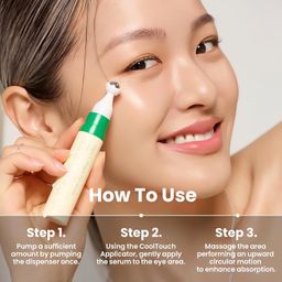 Vegan Collagen - Eye Serum K Beauty Triple Hyaluronic Acid & Peptide Collagen Serum