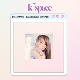 Jihyo (TWICE) - Zone Digipack with POB