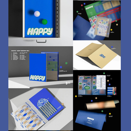 BTS JIN - HAPPY ALBUM  PHOTOBOOK VER