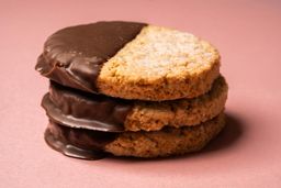 Dipped Milk Chocolate Flakemeal Biscuits - 3 pack