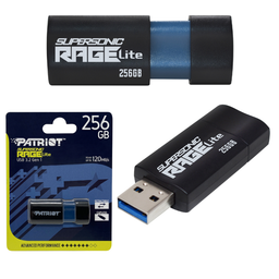 Patriot Rage Lite USB3.2 Flash Drive – Black
