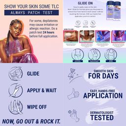 Nair glide on hair remover