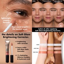 ELF brightening concealer - light pink
