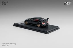 MICRO TURBO MODEL 1/64 CUSTOM FD2 JS RACING - METALLIC BLACK