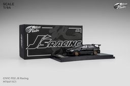 MICRO TURBO MODEL 1/64 CUSTOM FD2 JS RACING - METALLIC BLACK