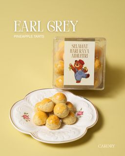 Earl Grey Pineapple Tarts 