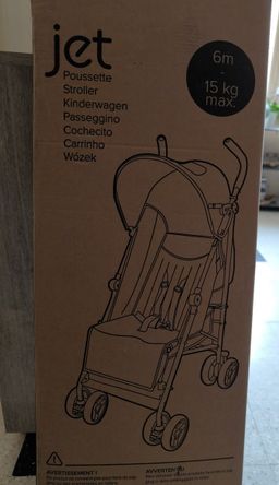 Poussette canne Jet - Neuve en carton