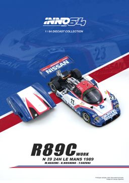 INNO MODEL 1/64 R89C LE MANS 1989 NO.23