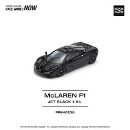 POP RACE MODEL 1/64 MCLAREN F1 - JET BLACK
