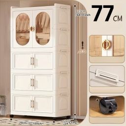 80CM FLEXA MULTI CLOTH STORAGE CABINET (ALMARI)