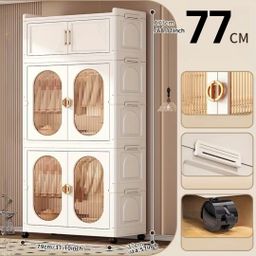 80CM FLEXA MULTI CLOTH STORAGE CABINET (ALMARI)