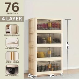 80CM  SLEEK STORAGE CABINET YP80 (ALMARI)
