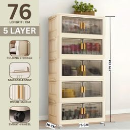 80CM  SLEEK STORAGE CABINET YP80 (ALMARI)