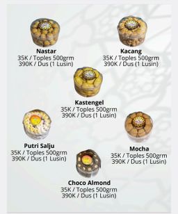 Paket Lebaran Nastar 1Dus 12Toplles