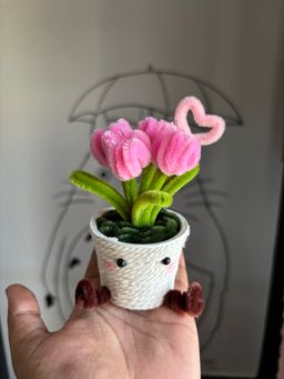 Jellycat tulip pot