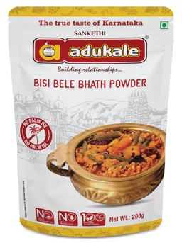 Adukale Bisi Bele Bhath Powder 200g