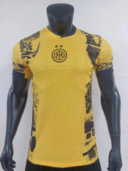Inter Milan 2024/25 Third Shirt (Yellow / Black)