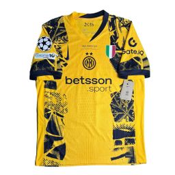 Inter Milan 2024/25 Third Shirt (Yellow / Black)